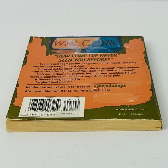 Goosebumps Ser. #10: The Ghost Next Door by R. L. Stine Paperback Book 1993 - Picture 4 of 7